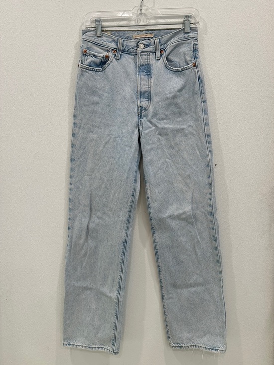 Levis Strauss Denim - Levi Strauss Light Wash Ribcage Straight Ankle Jeans size 27